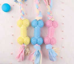 Bite Resistant Chew Toys for Pets in Blue