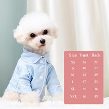 Black Dog Pyjamas Puppy Shirt in Blue