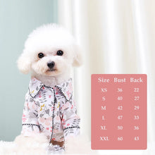 Black Dog Pyjamas Puppy Shirt in Flower Leaves