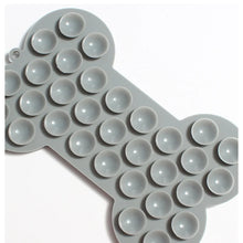 Alternate view of the Bone Shape Silicone Licking Pad