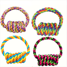 Braided Pull Ring Rope Toy For Dogs