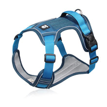Breathable Quick Release Dog Harness in Lake Blue