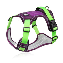 Breathable Quick Release Dog Harness in Purple