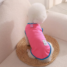 Breathable Summer Dog Vest in Rose Red