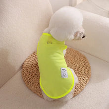 Breathable Summer Dog Vest in Yellow