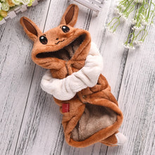 Brown dog hoodie costume