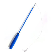 Butterfly Inspired Cat Interactive Toys in Pole Blue