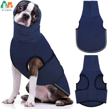 Alternate view of the Calming Jacket with Hoodie for Dogs