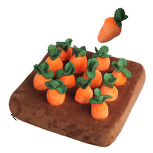 Carrot Plush Dog Toy
