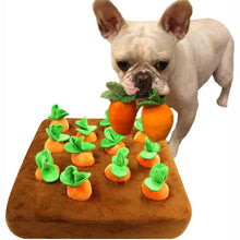 Alternate view of the Carrot Plush Dog Toy