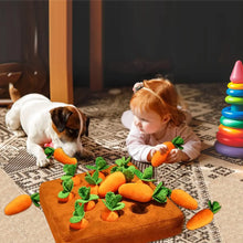 Carrot Plush Dog Toy, product photo 5 of 7