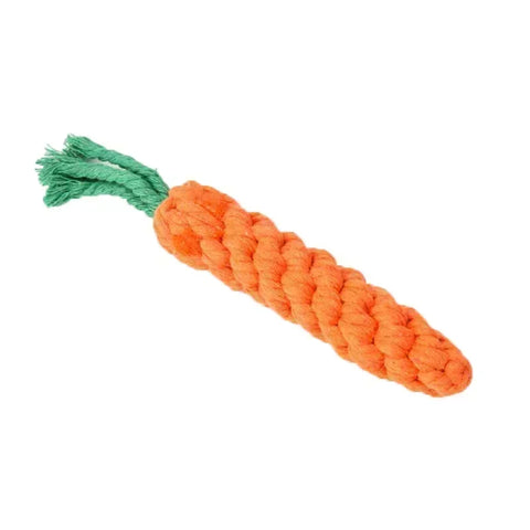 Carrot Rope Chew Toy for Dogs