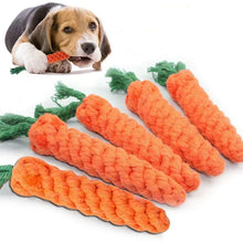 Alternate view of the Carrot Rope Chew Toy for Dogs