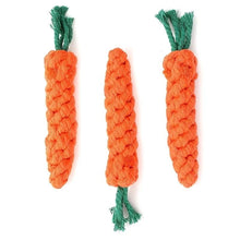 Carrot Shaped Cotton Rope Chew Toy, product photo 5 of 8
