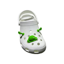 Cartoon Shrek Clogs Charms in Green