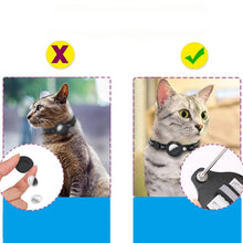 Cat AirTag Holder Collar Reflective Adjustable with Bell, product photo 7 of 21