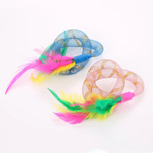 Alternate view of the Cat Toy String with Feather Spring
