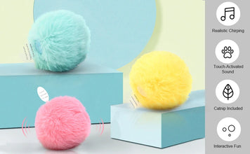 Catnip Cat Toy Ball with Sound, product photo 7 of 23