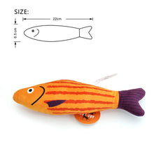 Catnip Fish Toy with Sound and Chew Features, product photo 13 of 22