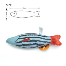 Catnip Fish Toy with Sound and Chew Features, product photo 14 of 22
