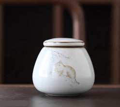 Ceramic Pet Burial Ash Urn, product photo 6 of 9