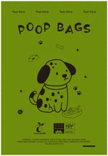 Certified Compostable Dog Poop Bags in Green
