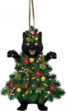 Charming Black Cat Christmas Ornament, product photo 11 of 12