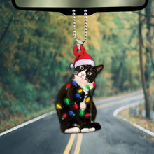 Charming Black Cat Christmas Ornament, product photo 6 of 12