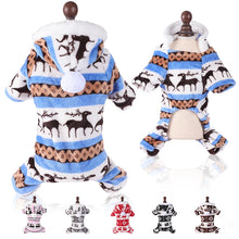 Christmas Dog Jumpsuit Pyjamas in Blue