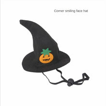 Christmas Pet Cosplay Costume in Black Hat (with Pumpkin)