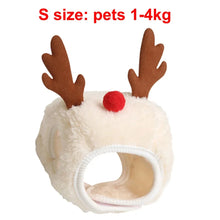 Alternate view of the Christmas Pet Costume Set with Hat & Bib