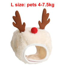 Christmas Pet Costume Set with Hat & Bib, product photo 3 of 18