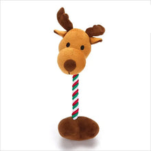 Christmas Plush Chew Toys for Pets in Elk