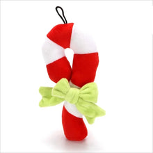 Christmas Plush Chew Toys for Pets in Walking Stick