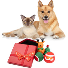 Christmas Stocking Dog Toys Set Gift, product photo 3 of 11