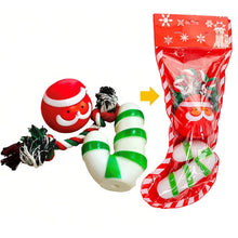 Christmas Stocking Dog Toys Set Gift, product photo 8 of 11