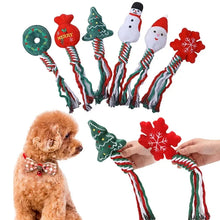 Alternate view of the Christmas Themed Squeaky Chew Toys for Pets