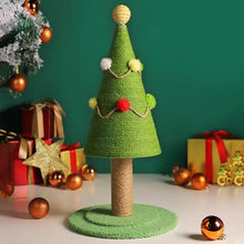 Christmas Tree Climbing Rack for Cats in Christmas Trees