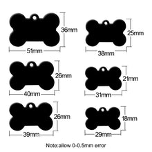 Classic Bone Dog ID Tags, product photo 3 of 17