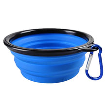 Collapsible Pet Silicone Food Water Bowl, product photo 5 of 11