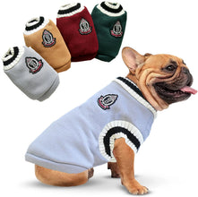 College-Style Turtleneck Pet Sweater, product photo 5 of 7