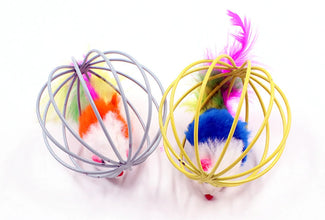 Colourful Cat Teaser Toy, product photo 4 of 15