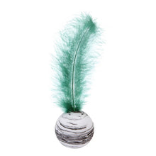 Colourful Cat Teaser Toy in Green