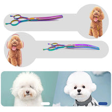 Colourful Dog Curved Thinning Shears, product photo 10 of 10