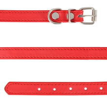 Colourful Leather Collars for Cats, product photo 4 of 22