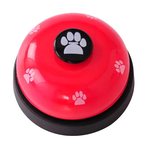 Colourful Pet Training Bell in Red