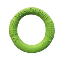 Colourful Ring Puller for Pets in Green (27cm)
