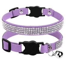 Colourful Suede Cat Collars, product photo 5 of 11