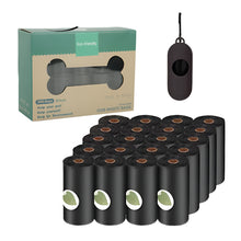 black dog doop bags with dispenser
