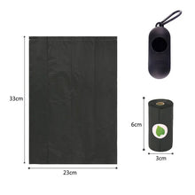 dog doop bags with dispenser measurement